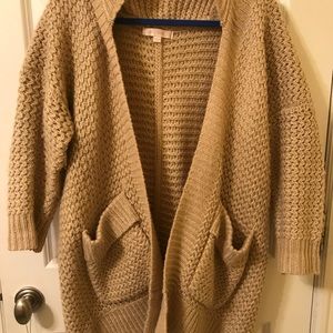 Soft, thick cardigan